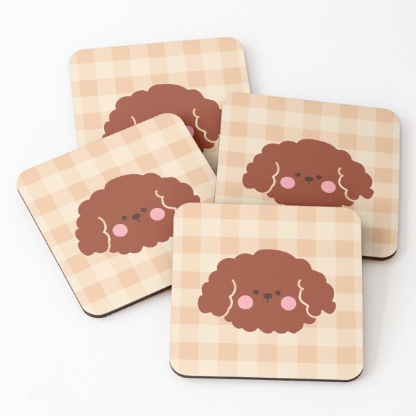 Item preview, Cosy Dog - Cosy Gingham  designed and sold by StudioKitti.