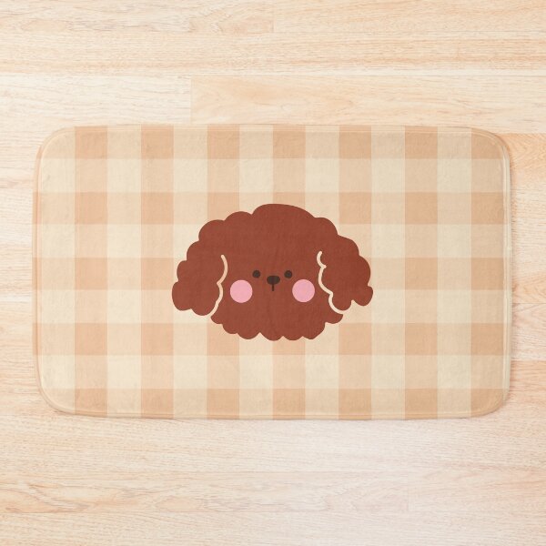 Item preview, Cosy Dog - Cosy Gingham  designed and sold by StudioKitti.