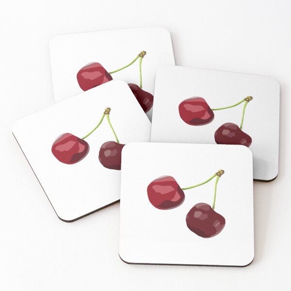 Item preview, Pair of Red Cherries designed and sold by PlateMe.