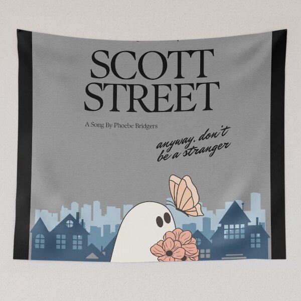 Item preview, Scott Street Song - Phoebe Bridgers designed and sold by Think In Scenes.