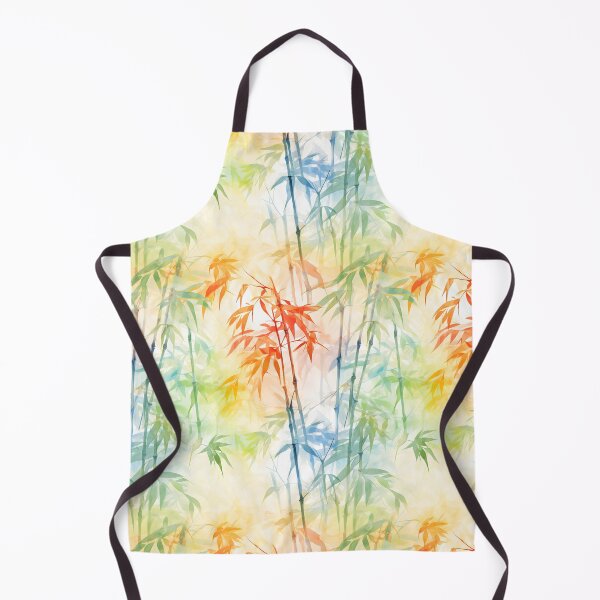 Item preview, Bamboo Grove Bliss: Feng Shui Watercolor Art designed and sold by RetComly.