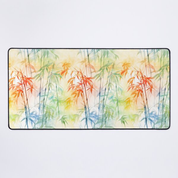 Item preview, Bamboo Grove Bliss: Feng Shui Watercolor Art designed and sold by RetComly.
