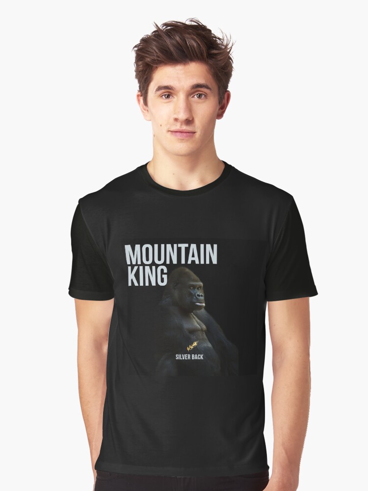 Imagen 1 de 5, Camiseta gráfica con la obra Gorilla t shirt, diseñada y vendida por Delsolar.