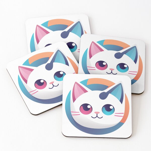 Item preview, Cute and Colorful Kitten designed and sold by PrzemekJAS.