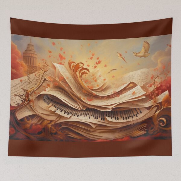 Item preview, Piano Music on the Wind designed and sold by Shannon Hilson.