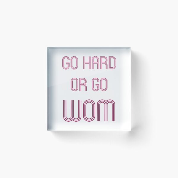 Item preview, Go Hard or Go Wom - Stokie dialect original gift design designed and sold by StokeTees.