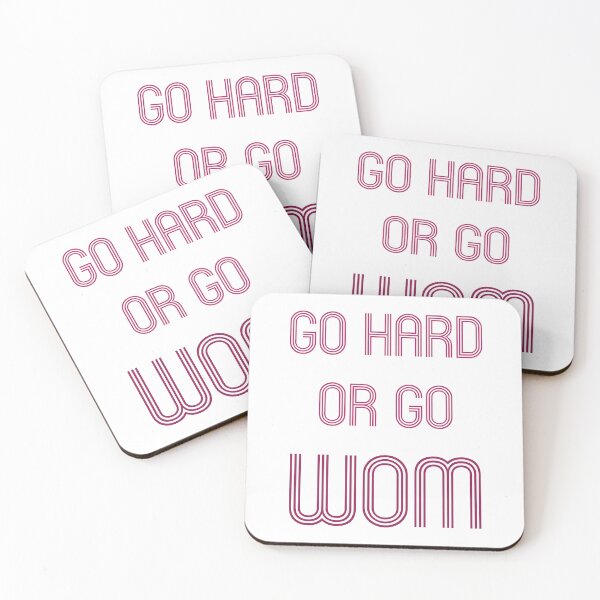 Item preview, Go Hard or Go Wom - Stokie dialect original gift design designed and sold by StokeTees.