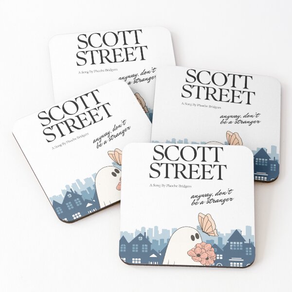 Item preview, Scott Street Song - Phoebe Bridgers Art designed and sold by Think In Scenes.