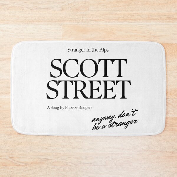 Item preview, Scott Street Song - Phoebe Bridgers Art designed and sold by Think In Scenes.