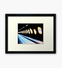 Underground Framed Print