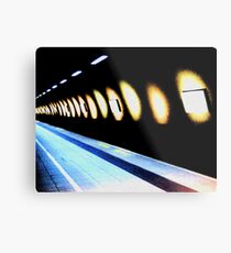 Underground Metal Print