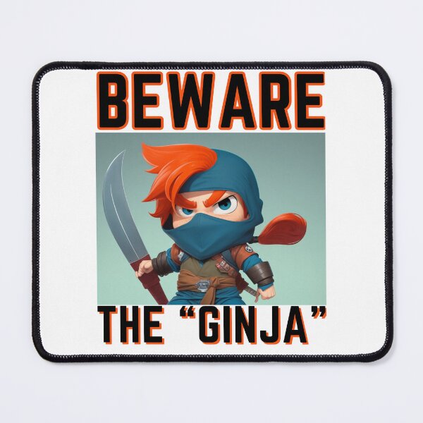 Item preview, Ninja jengibre designed and sold by Betteroffweird.