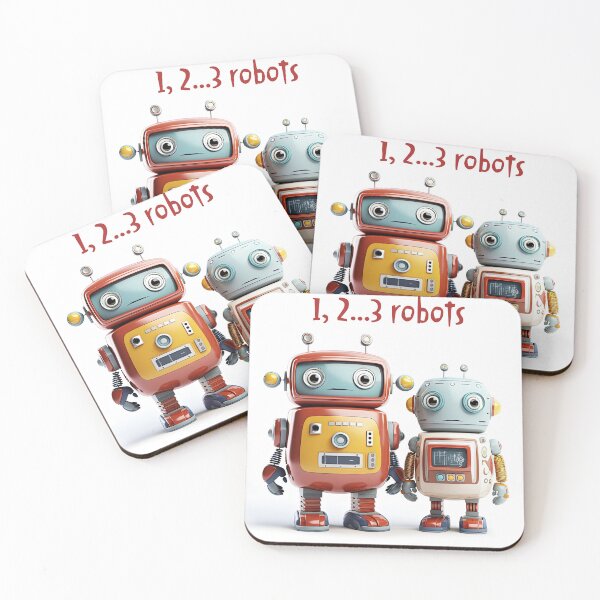 Item preview, 1, 2...3 Robots, understand? designed and sold by br3wow.