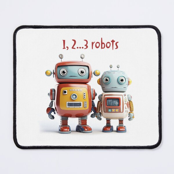 Item preview, 1, 2...3 Robots, understand? designed and sold by br3wow.