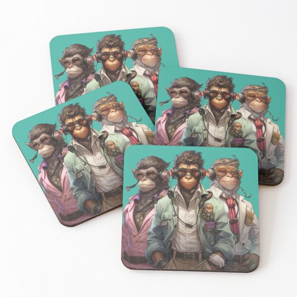 Item preview, Primates educados designed and sold by Griffin Door.