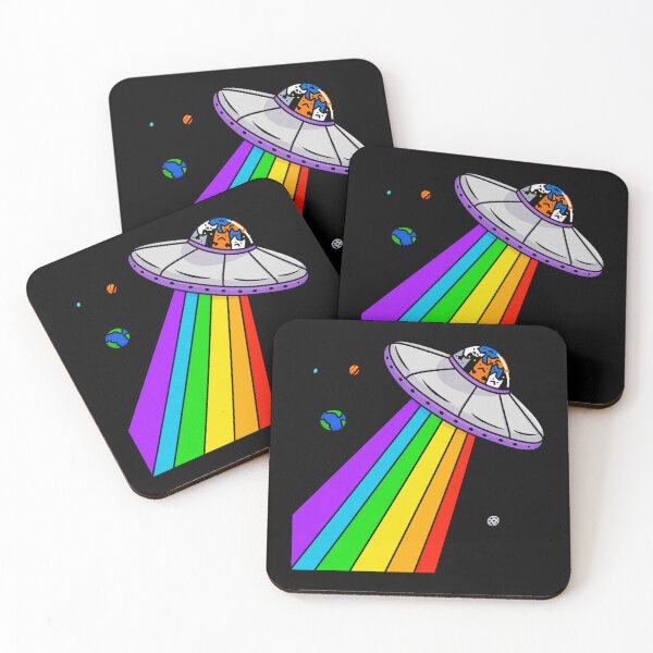 Item preview, ufo rainbow lgbt designed and sold by StarDan.