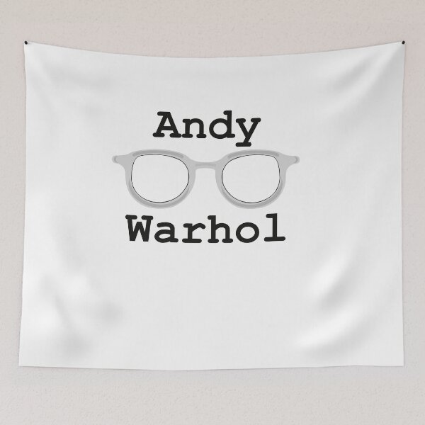 Item preview, Andy Warhol glasses art designed and sold by GetItGiftIt.