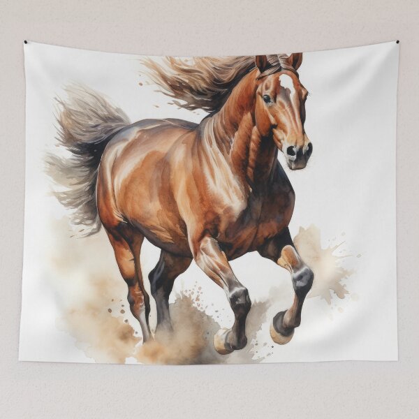 Item preview, Galloping Brown Horse designed and sold by laughingdesign.