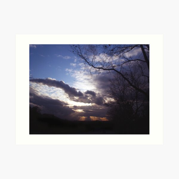 Home... Art Print
