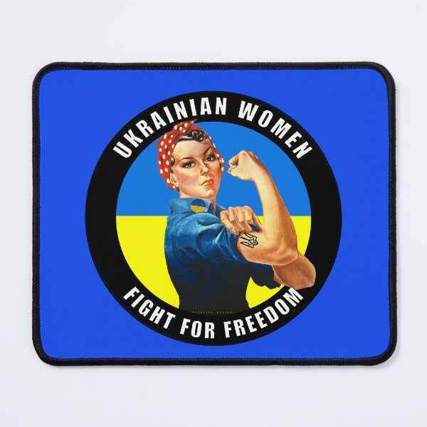 Item preview, Ukrainian Women Fight for Freedon Black #1 designed and sold by geldorgo.