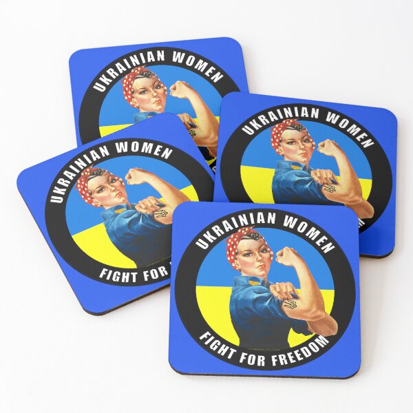 Item preview, Ukrainian Women Fight for Freedon Black #1 designed and sold by geldorgo.