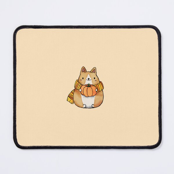 Item preview, Pumpkin Corgi with scarf designed and sold by haakondesign.