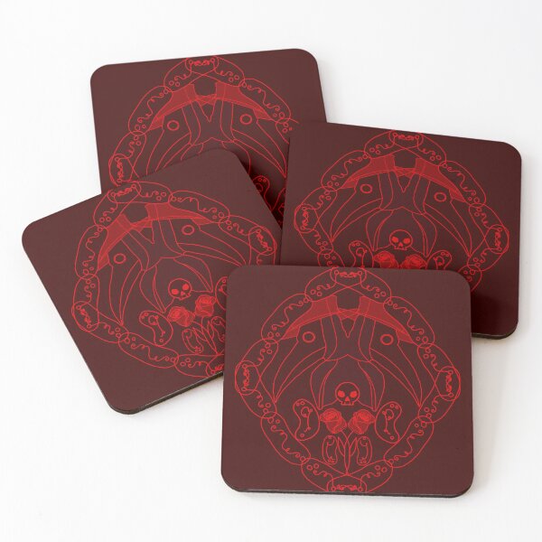 Item preview, Yersinia Pestis (red) designed and sold by PaganArtisan.