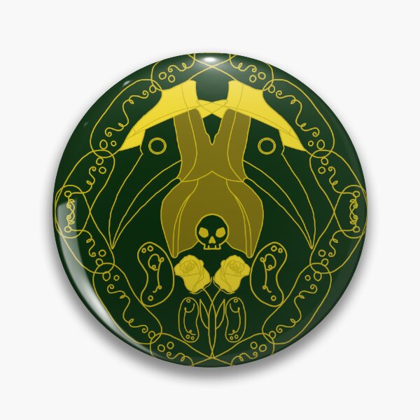 Item preview, Yersinia Pestis (yellow & green) designed and sold by PaganArtisan.