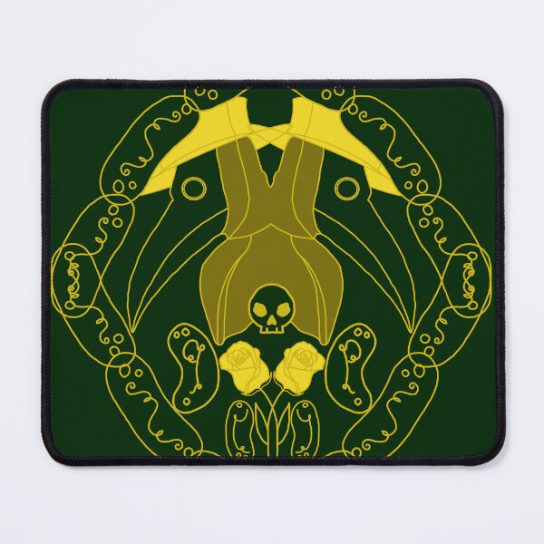 Item preview, Yersinia Pestis (yellow & green) designed and sold by PaganArtisan.