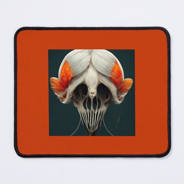 Item preview, Creepy skull, with bows, scary artwork designed and sold by silent-violin.