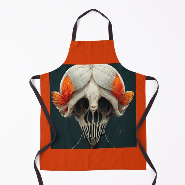 Item preview, Creepy skull, with bows, scary artwork designed and sold by silent-violin.