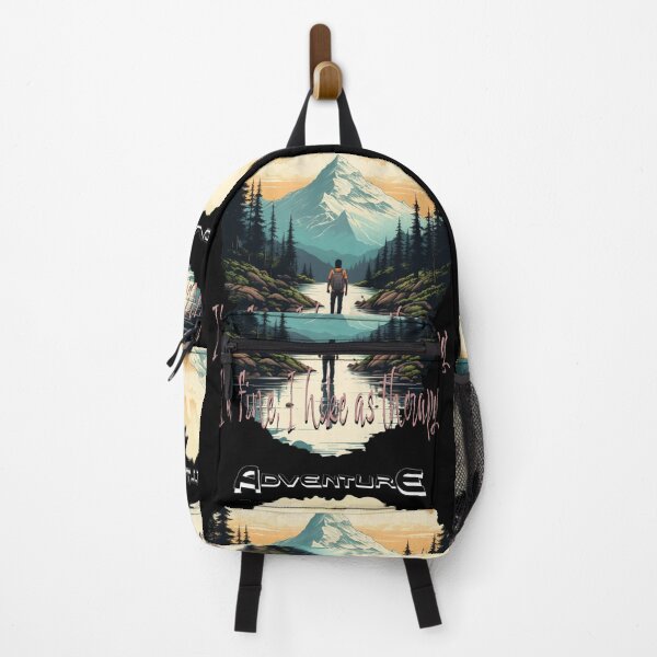 Item preview, Hiking is therapy designed and sold by RiSchuDesign.