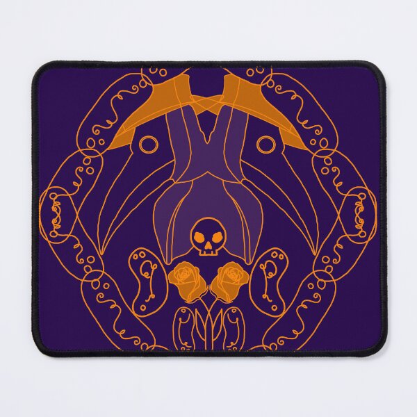 Item preview, Yersinia Pestis (orange & purple) designed and sold by PaganArtisan.