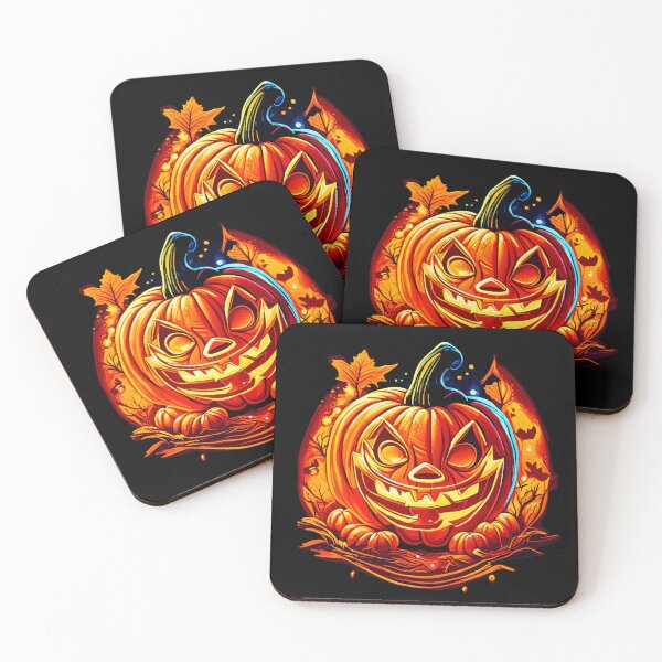 Item preview, Stylish Halloween Pumpkin Trendy Watercolor Fashionable Art Jack-o-lantern designed and sold by SemARTDesign.