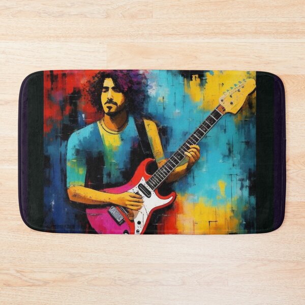 Item preview, Rock guitarist poster in color designed and sold by JaroDesign2023.