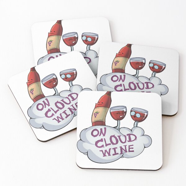 Item preview, On Cloud Nine (Wine) designed and sold by Gigglefactory.