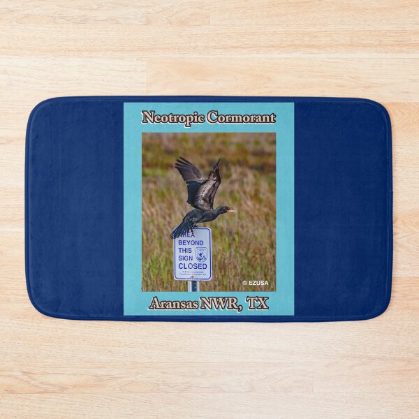 Item preview, Give The Bird To Your Lover: Neotropic Cormorant, Aransas NWR, Texas designed and sold by MoreEZUSA-Here.