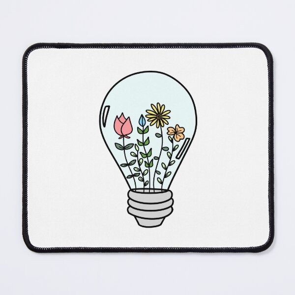 Item preview, Flowers in Lightbulb designed and sold by bmiller64.