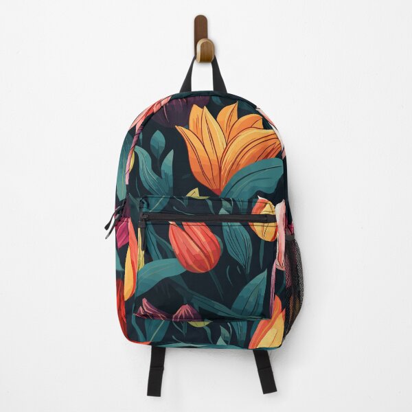 Item preview, Colorful Blooming Tulips - Floral Pattern designed and sold by Just-Flowers.