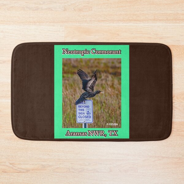 Item preview, Give Someone You Love The Bird: Neotropic Cormorant, Aransas NWR, Texas designed and sold by MoreEZUSA-Here.