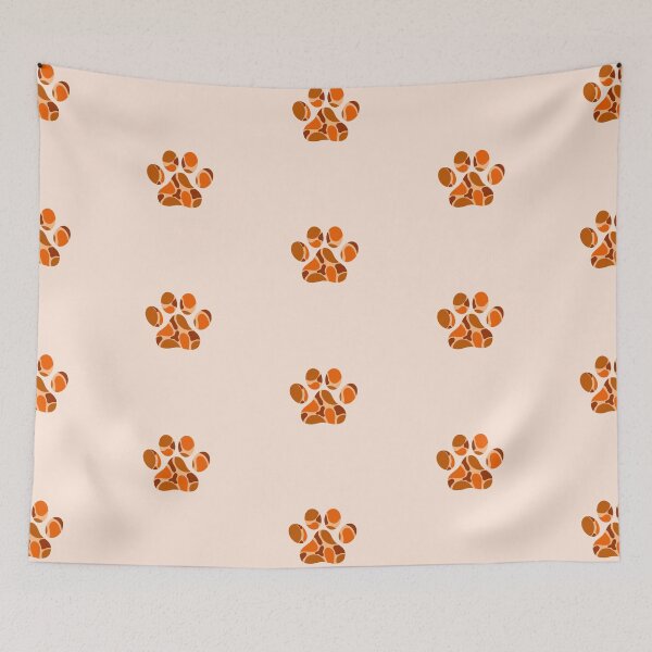 Item preview, Orange Camo Dog Print designed and sold by bmiller64.