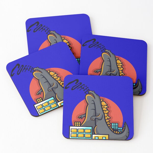 Item preview, Godzilla coffee art designed and sold by StarDan.