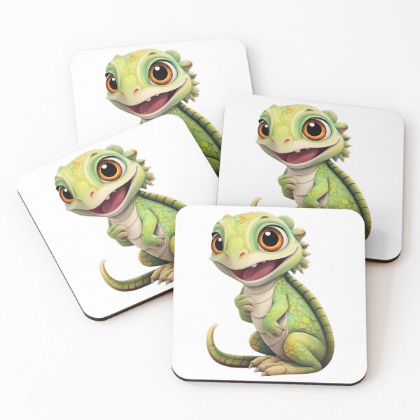 Item preview, Cute iguana smiling  designed and sold by Trendy-Artistry.
