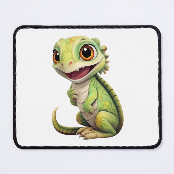 Item preview, Cute iguana smiling designed and sold by Trendy-Artistry.