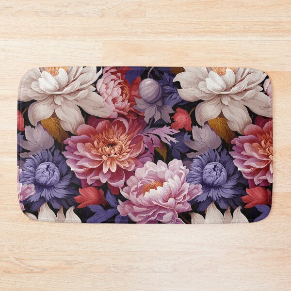 Item preview, Realistic Colorful Blooming Flowers - Floral Pattern designed and sold by Just-Flowers.