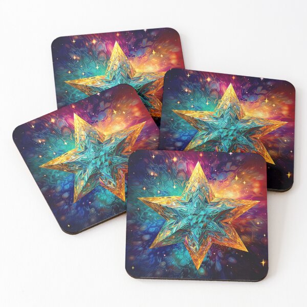 Item preview, Mystic star expanding colorful in space designed and sold by Caphira.