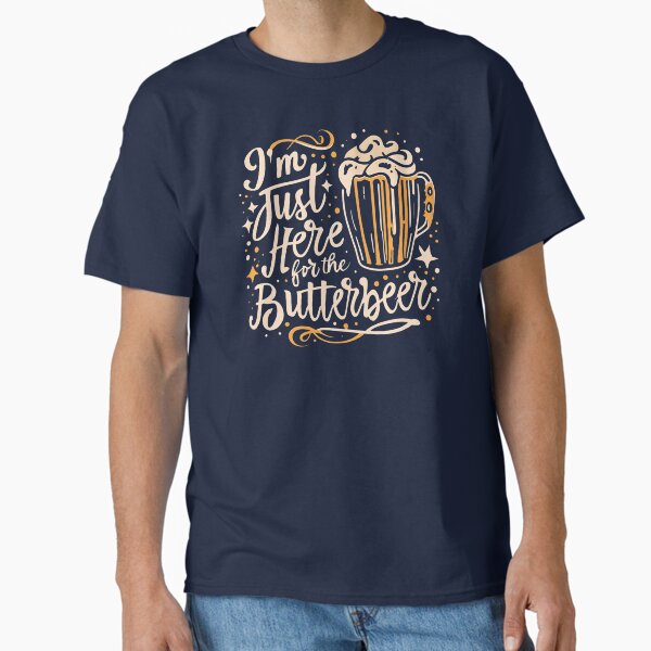 Item preview, I'm Just Here for the ButterBeer - Funny Fantasy designed and sold by Fenay Designs.