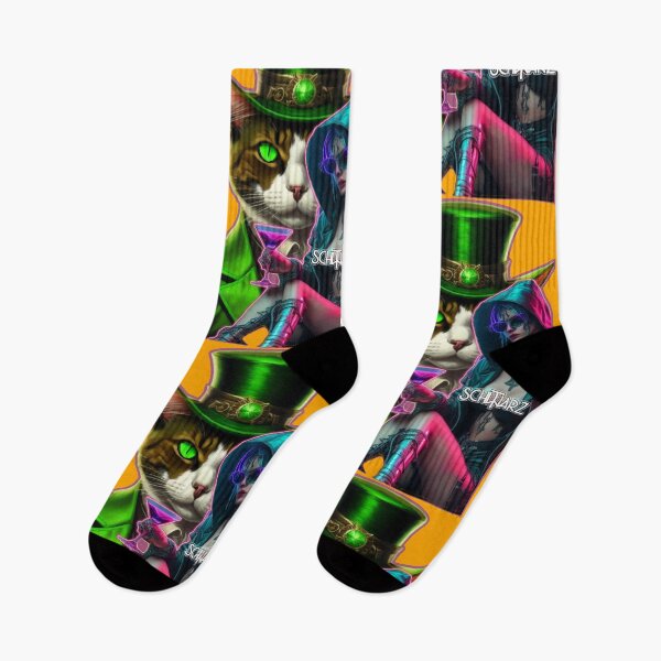 Item preview, Party girl with cat in green designed and sold by TheBear25.