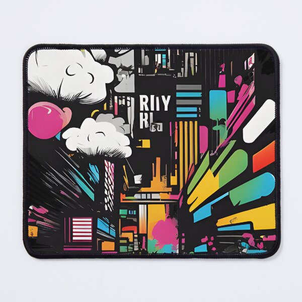 Item preview, Abstract Tokyo Downtown Color Rush designed and sold by Original-It-Tee.