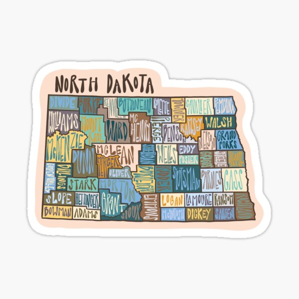 Item preview, North Dakota designed and sold by StuckOnEm.